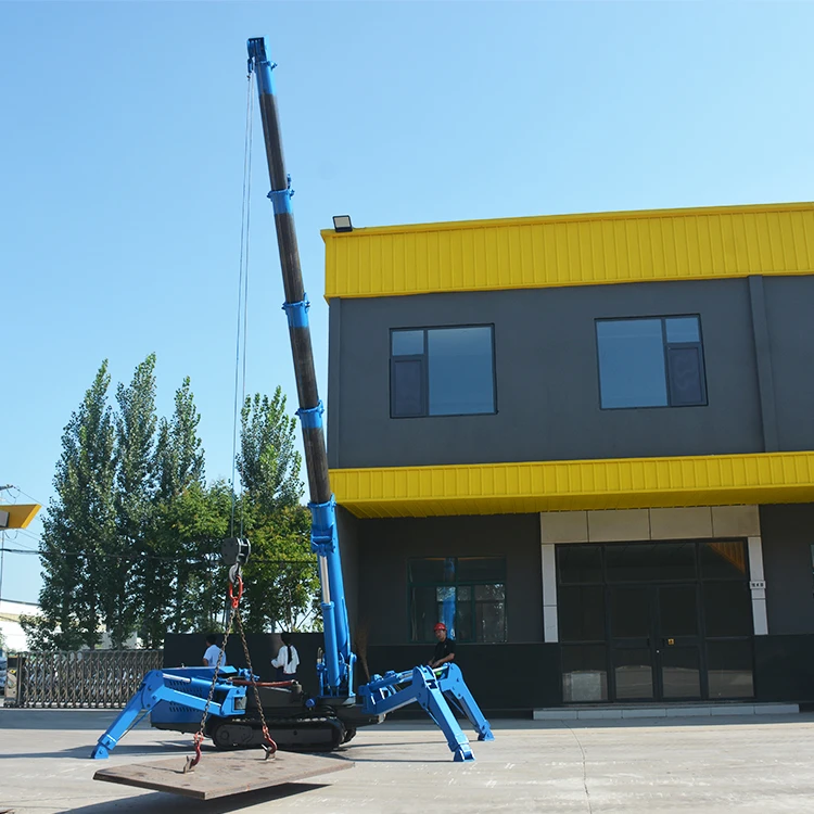 ce mini spider crane spider crane with boom maeda spider crane