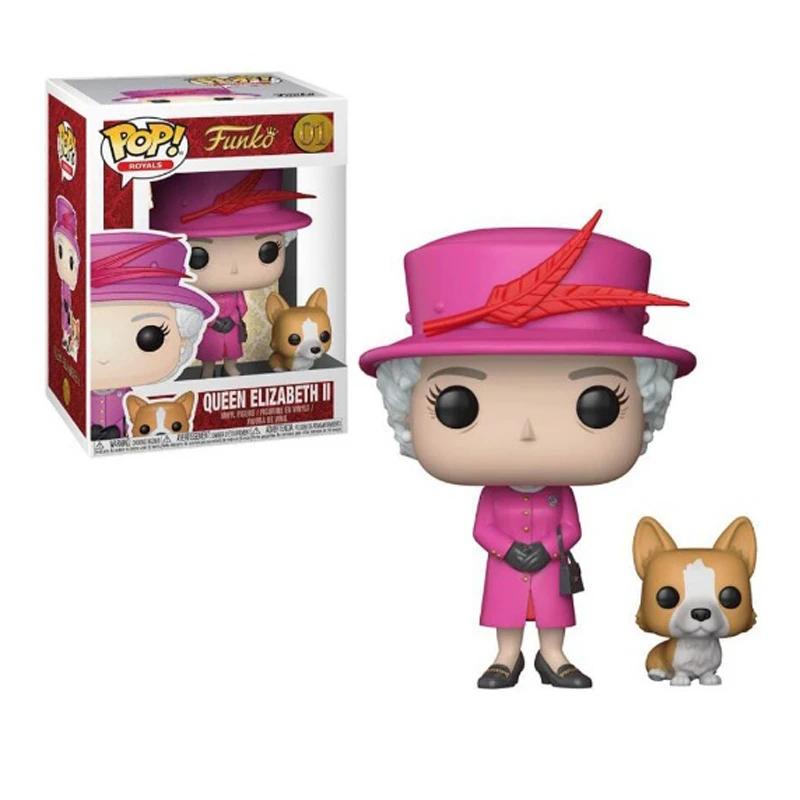 Funko Pop 01 Queen Elizabeth Action Figure Model Toys