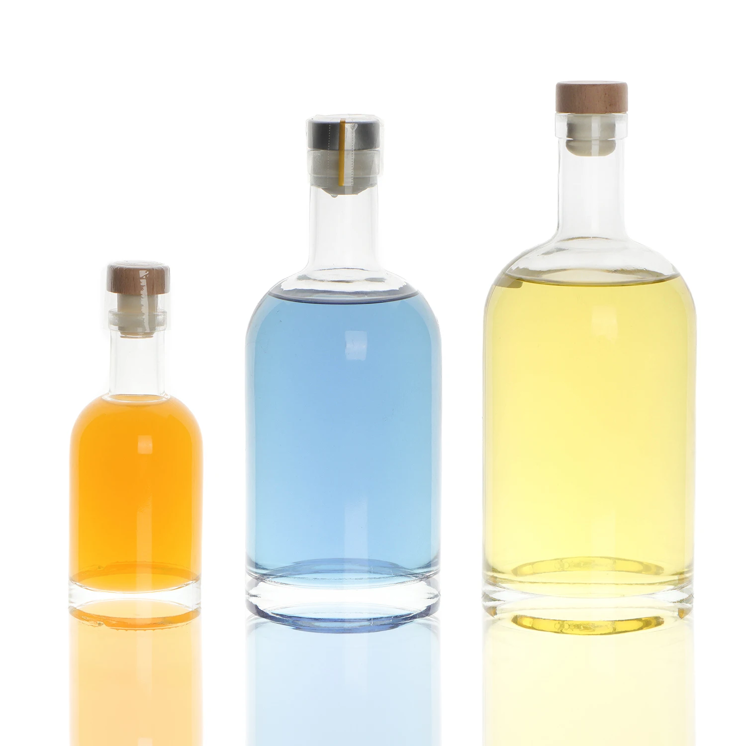 Empty Liquor Spirits Glass Whiskey Bottles 500Ml Fruit Wine Glass Bottle Whiskey Bottles For Vodka Gin Whiskey