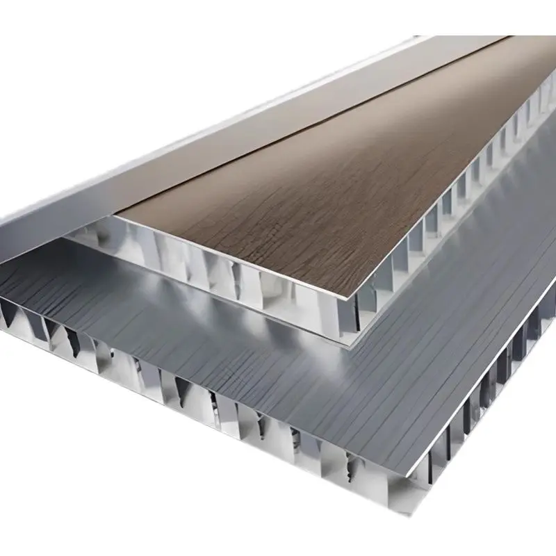 Healthy formaldehyde-free Exterior and Indoor decorative metal plate 20mm aluminum honeycomb panel for Project On Hot Sale
