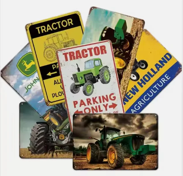 Personalized Custom Enamel Car Metal Tin Sign Poster Vintage Wall Decor Retro Plaque Metal Plate Home Room Garage Decoration