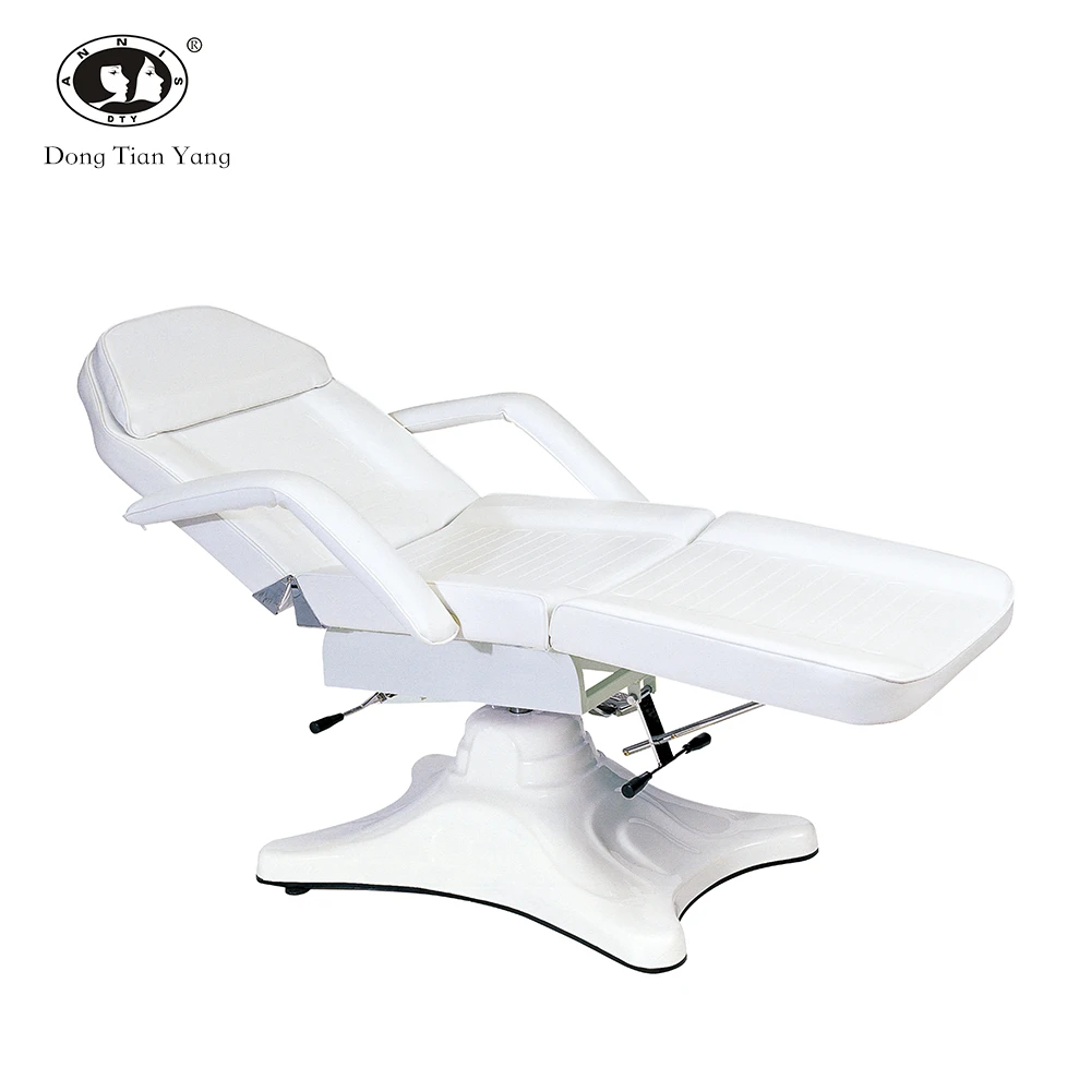 DTY white salon SPA massage bed tattoo beauty chair facial adjustable table furniture