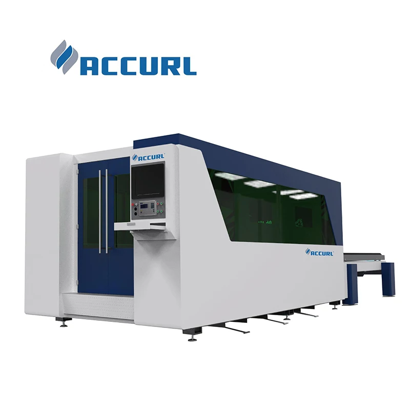 Accurl  Euro-Fiber 4020 IPG 6kw High Speed CNC Fiber Laser Cutting Machine For Stainless Steel NLIGHT Laser Power