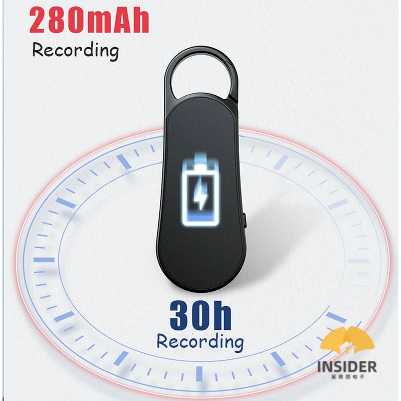 V56 Мини Профессиональный диктофон HD безопасности ребенка 32G 64G 128GB Цифровой USB музыкальный плеер для встречи класса