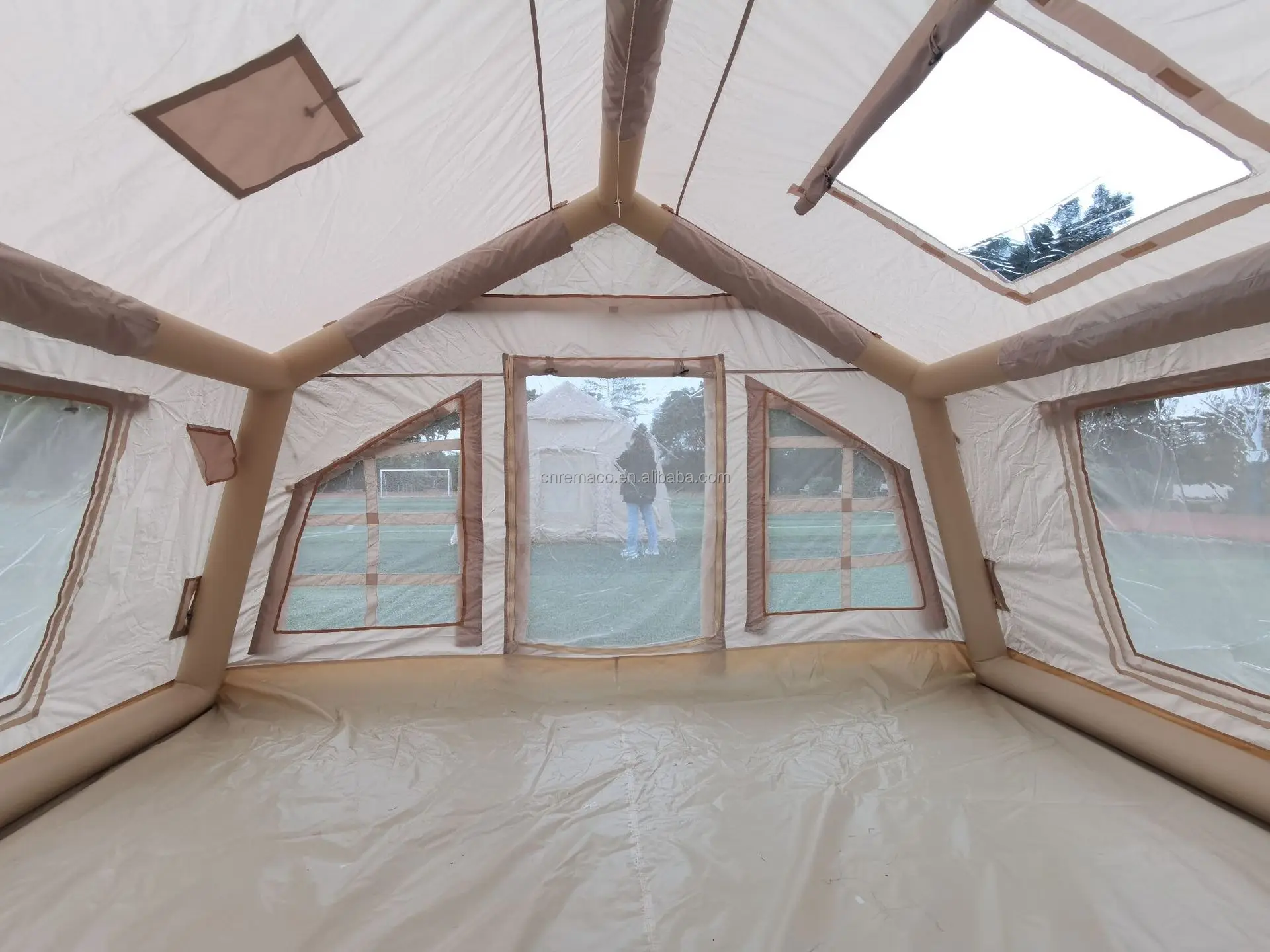 outdoor camping glamping waterproof luxury hotel party tents for events inflatable cabin tent air house tent