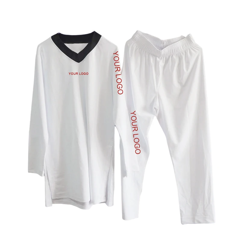 Woosung new White taekwondo Dobok Taekwondo Uniform for Fighter