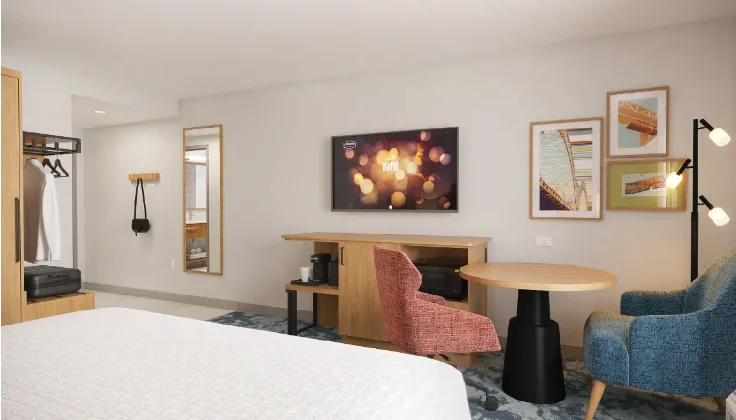 Hilton hotel Hospitality bedroom sets Casegoods Projects Furniture FF&E Manufacturer