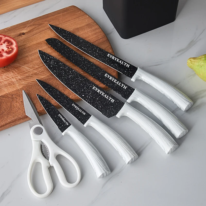 Multifunctional kitchen custom high-quality knife set kitchen luxury knife set metal knife set