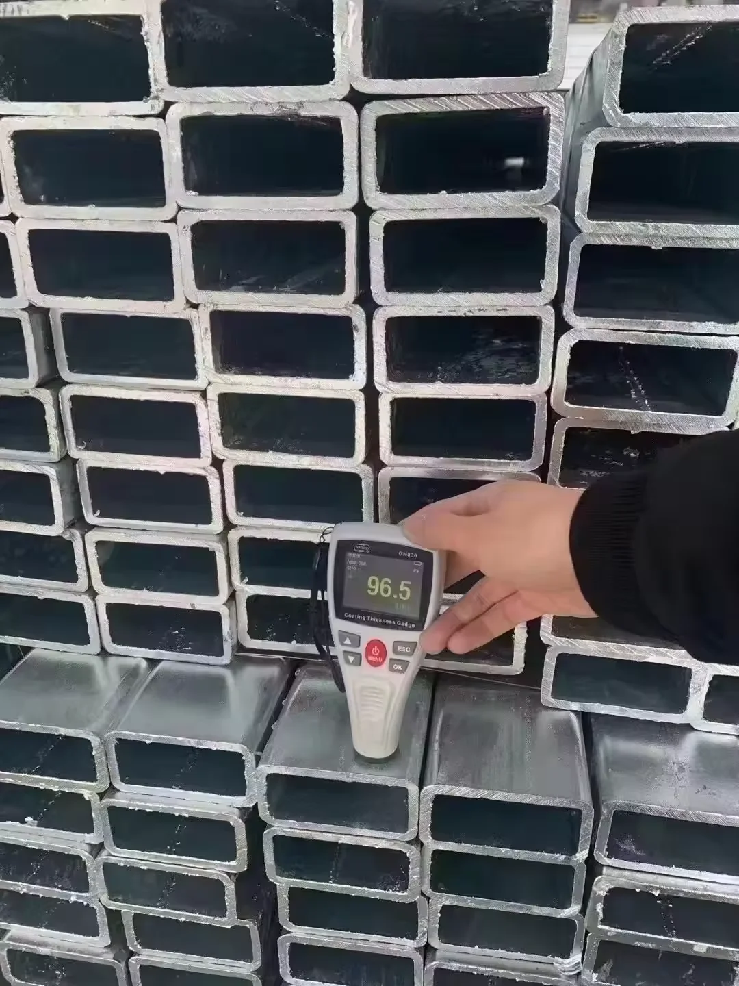 ASTM A53 Gr. B Mild Rhs Shs Hollow Section hot dipped  Galvanized Square Rectangular Welded Carbon Steel Pipe