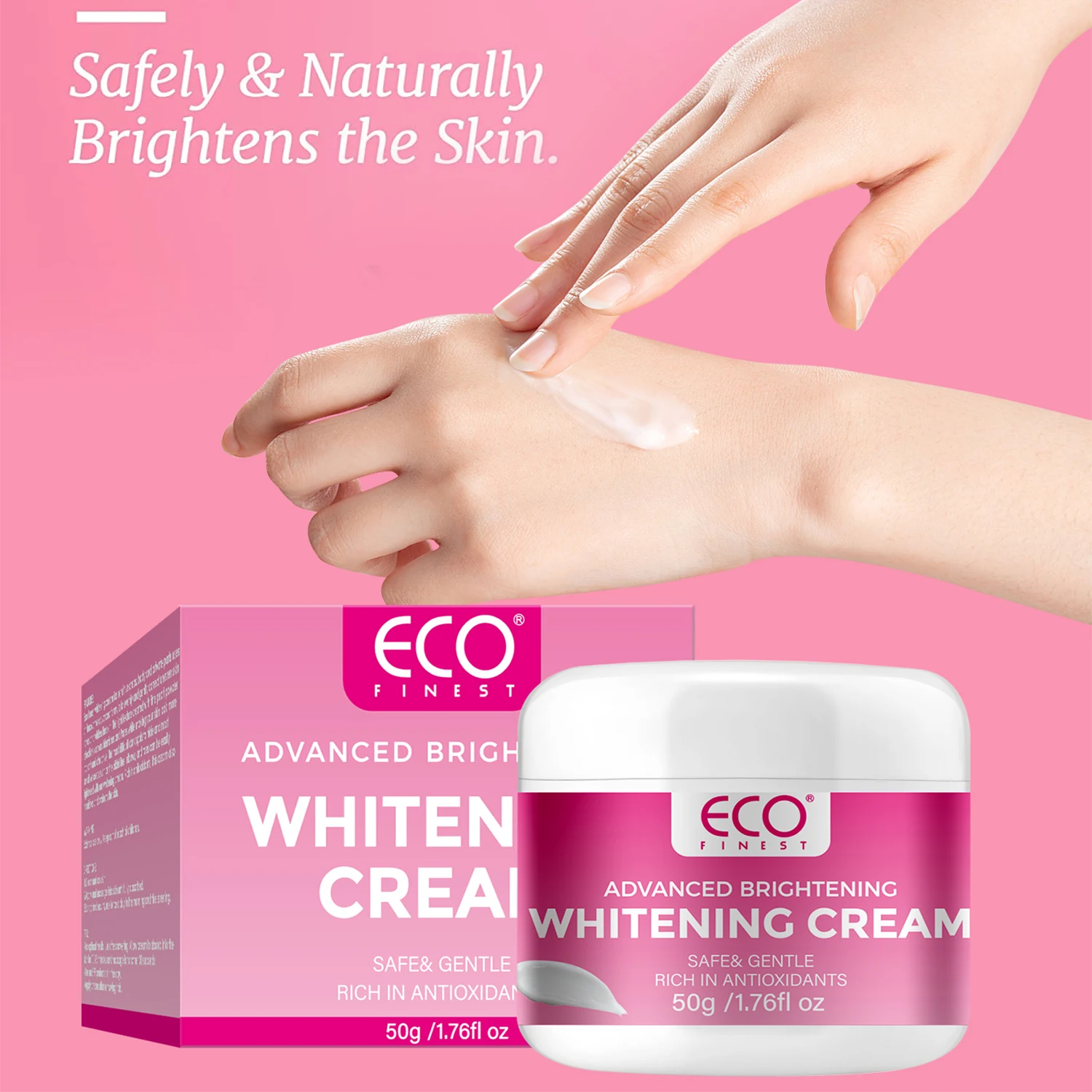 Organic Brightening Skin Dark Spot Remover Whitening Cream for Body, Face -281364