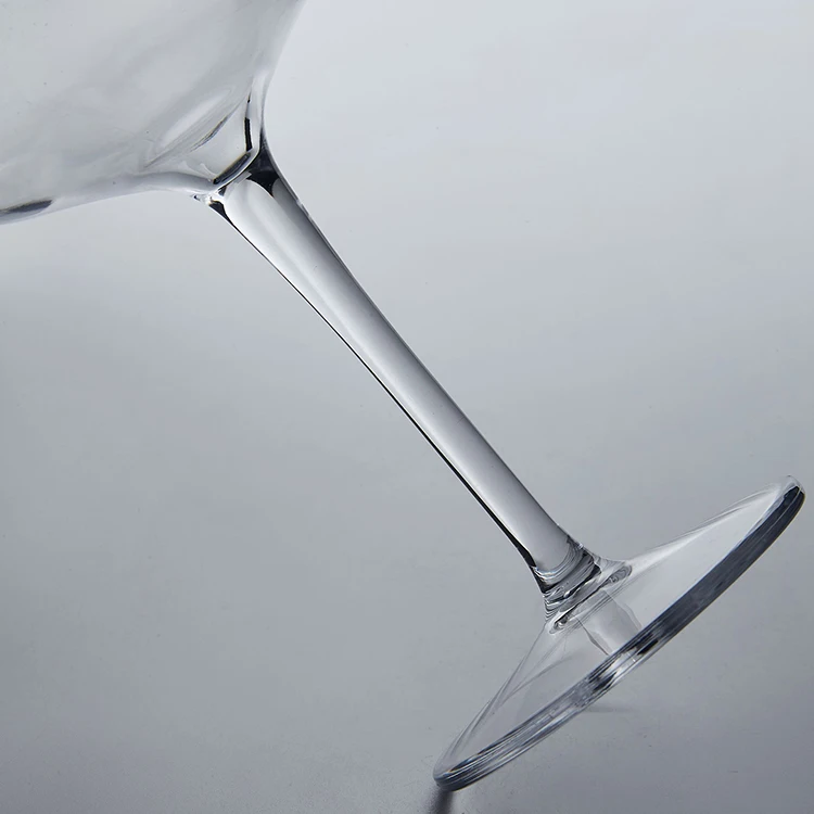 Michley 445ML Tritan White Wine Glasses Large Bowl Stemware Square Wine Blown Bordeaux Wine Glasses