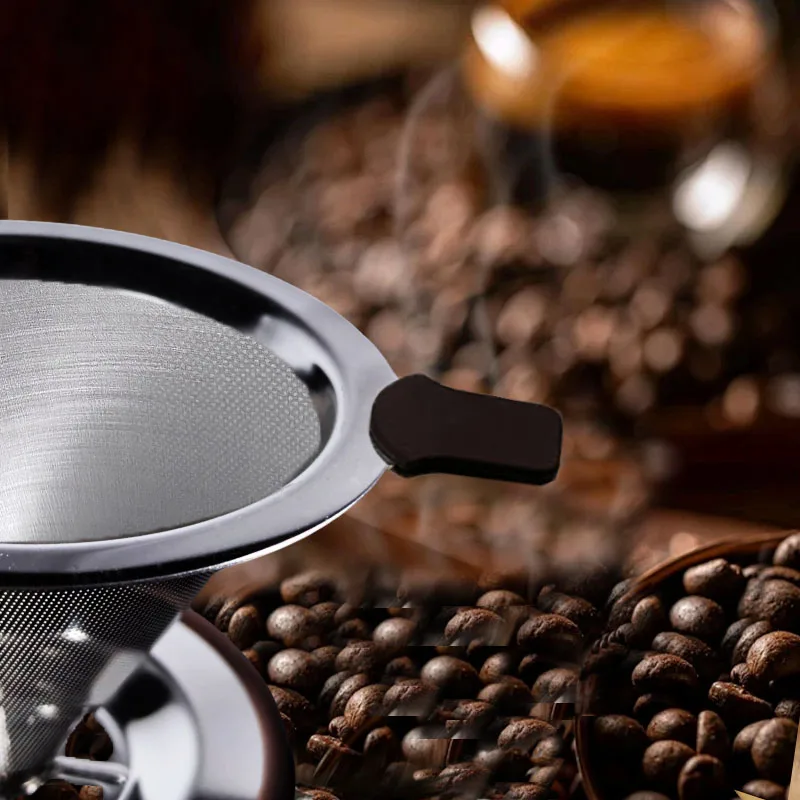Hot Selling Stainless Steel Coffee Filter Cup Premium Coffee Strainer