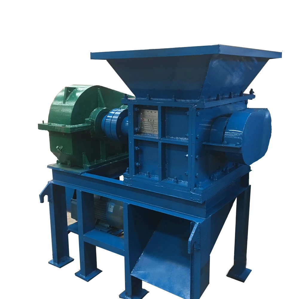 Small single shaft shredder for plastic, waste wood,metal can
