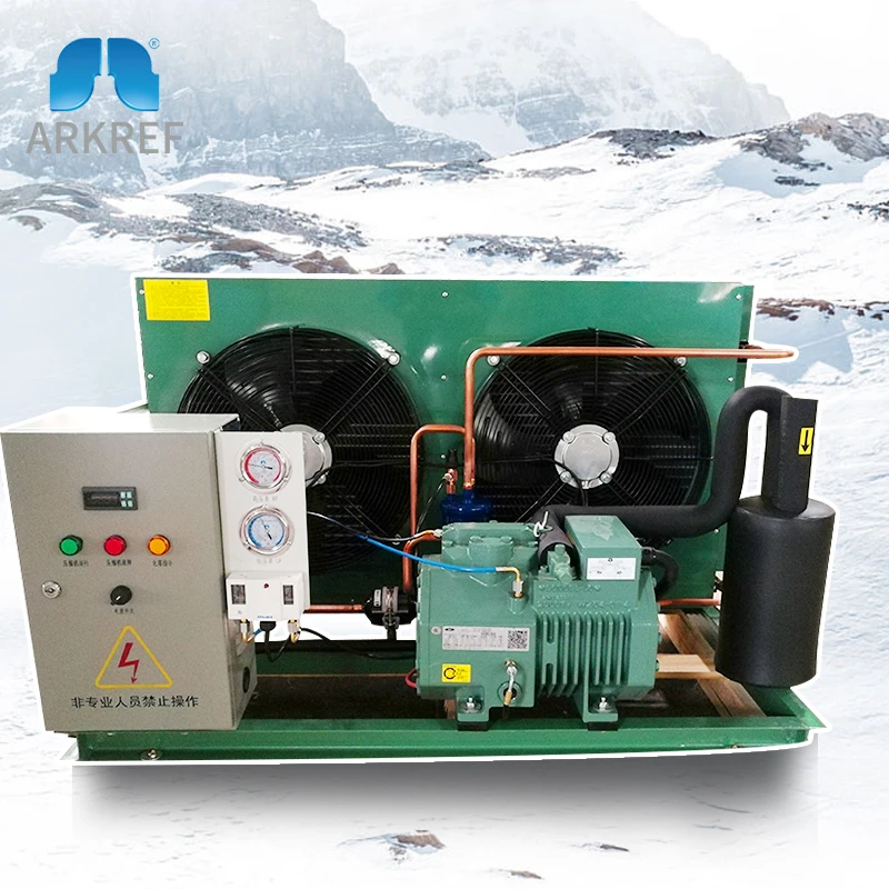 High Quality Cooling Systems Bitzer Compressor Air Cooled Condensing