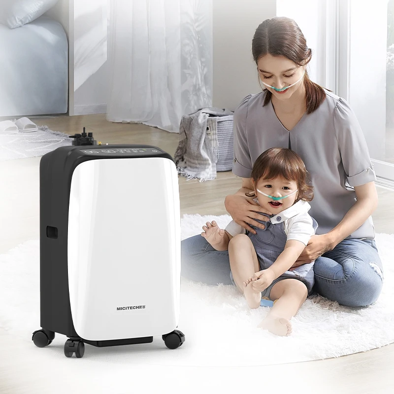 MICiTECH Healthcare  5L Best Oxygen Concentrator H Series Four Cylinder Oxygen Concentrator High Efficiency Oxygen Concentrator