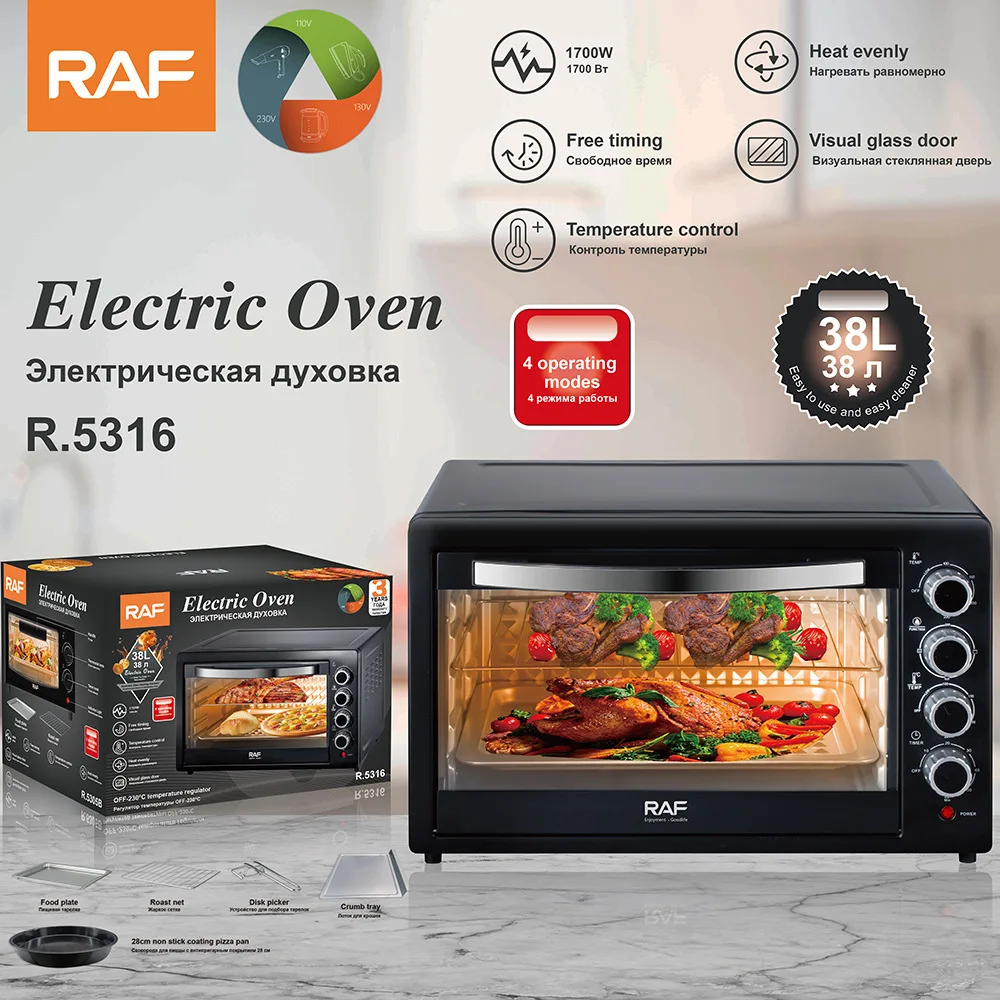 Best 2 in 1 Electric Toaster Oven with Stove Home Baking Oven Portable Kitchen Use Electric Oven