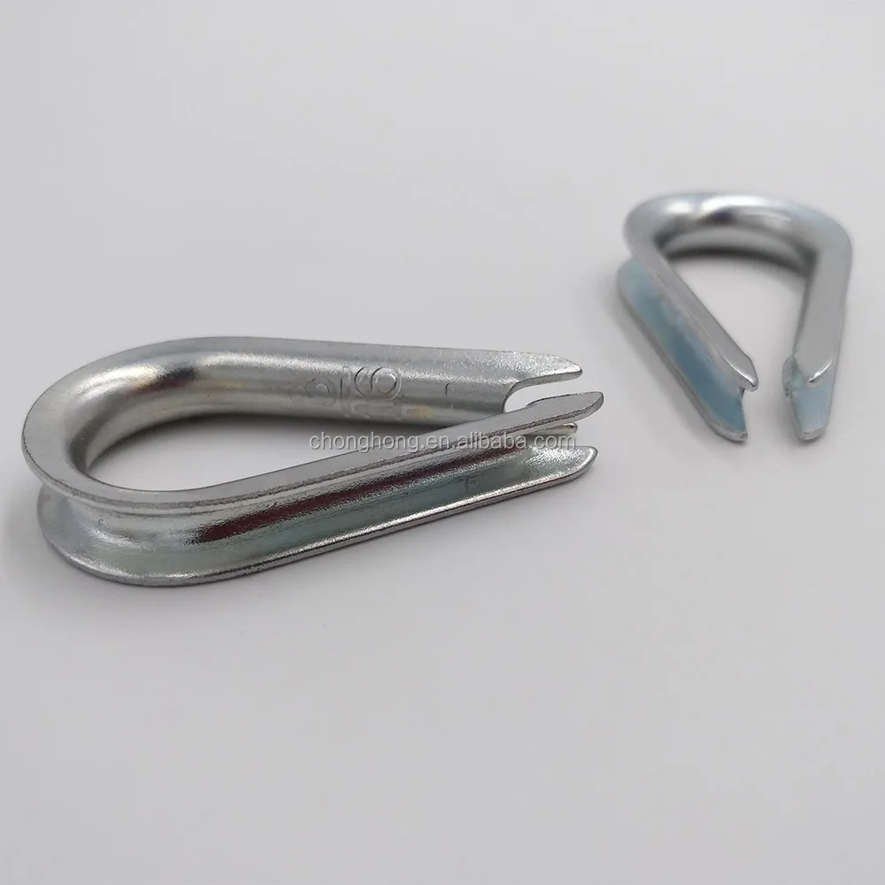 G-411 US Type Wire Rope Thimble for Light Duty Service