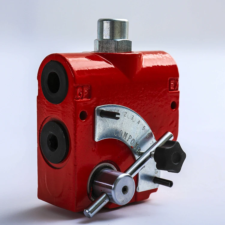 Customized Logo 12 Volt Hydraulic Control Valves Directional Hydraulic Flow Control Valve