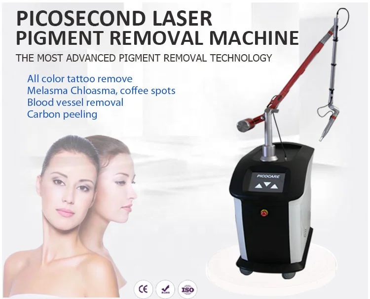 Low Price Pico Cynosur Laser Picosecond Laser Pigment Removal Red Pico Laser tattoo removal machine