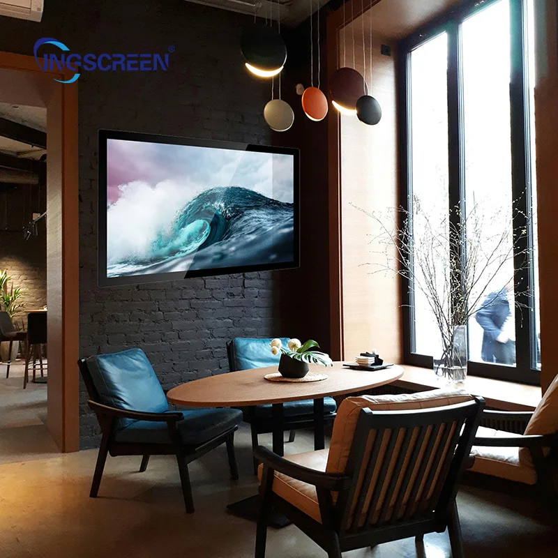 Ingscreen экран шкафа рекламный дисплей светодиодная настенная панель на заказ откидной двойной
