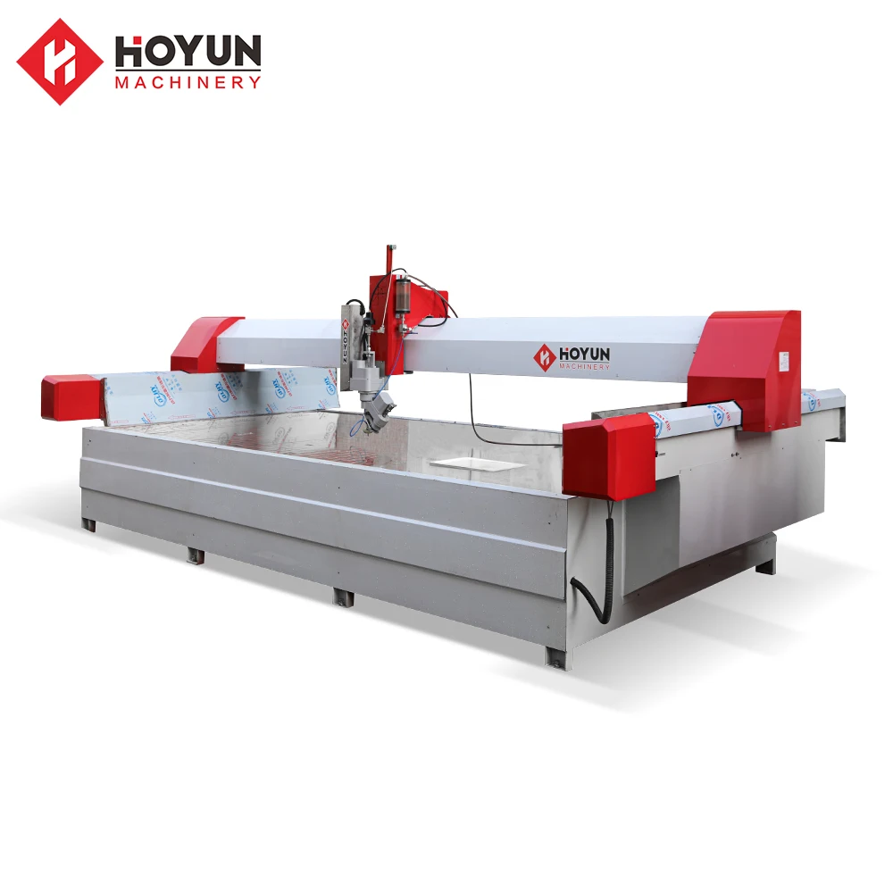 Hongyi cnc каменный мраморный стол и керамическая плитка Водоструйная режущая машина маленький