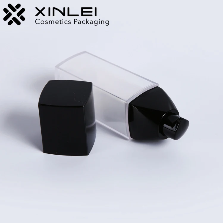 
airless bottle foundation bottle with easy open end cap 