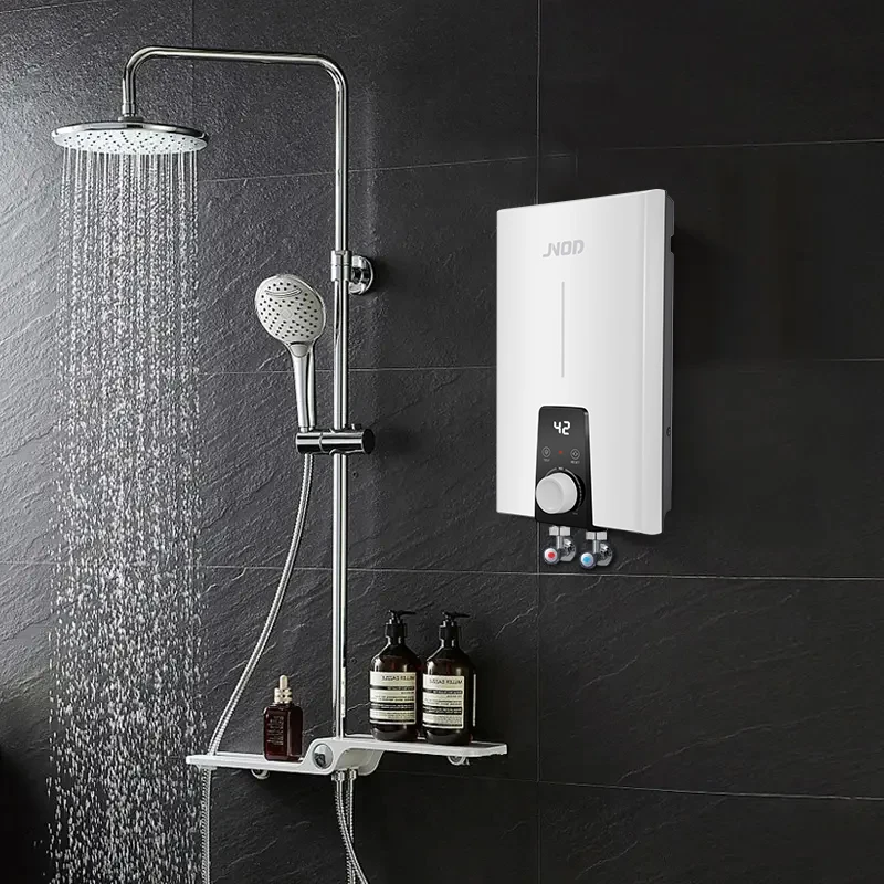 JNOD 220V chauffe eau instantan Electric Water Heater Shower Bath ELCB Electric Instantaneous Hot Water Heater