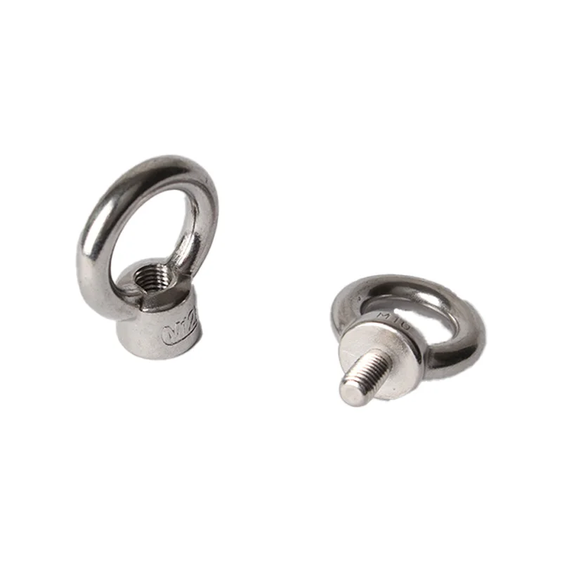 Manufacturer Well Made 304/316 Stainless Steel Jia M20 M22 Weldless Eye Nut