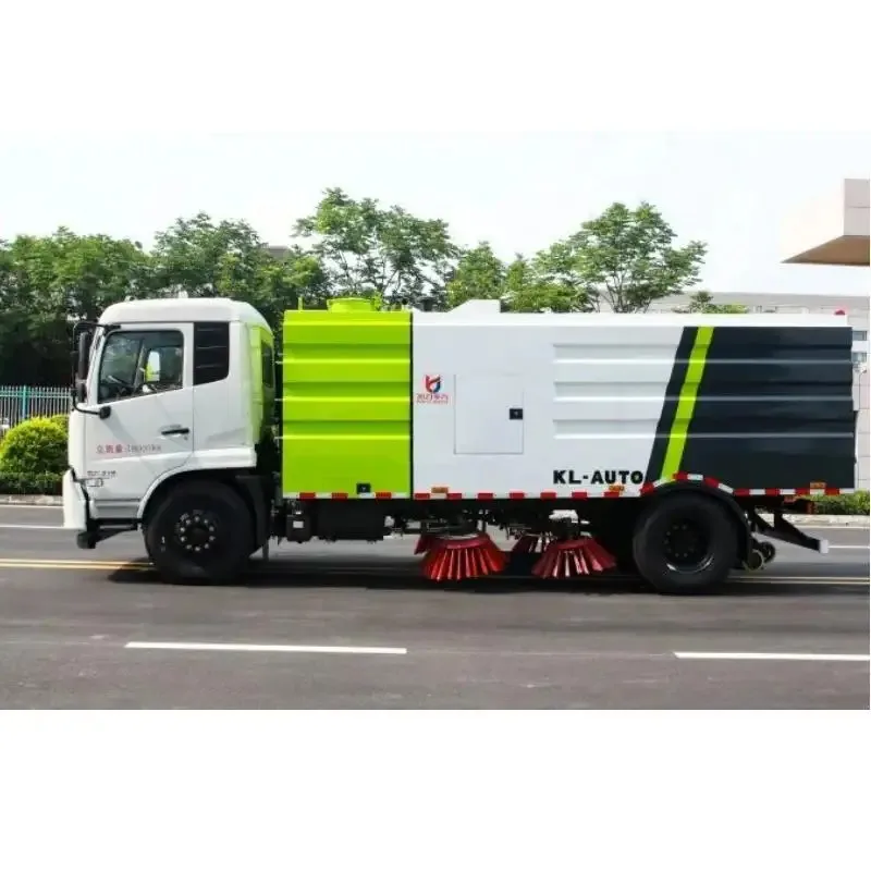High Quality Dongfeng Tianjin 4x2 Road Cleaning Truck For Airport City Road 8CBM High Pressure Vacuum  Street Road Sweeper Truck
