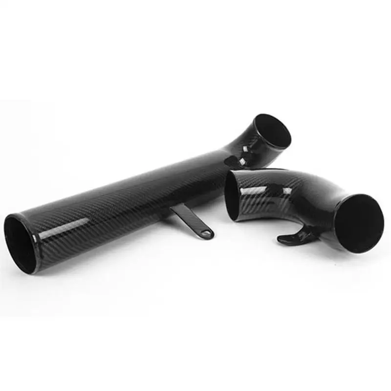 High Quality Carbon Fiber Mold Custom Carbon Fiber Intake Pipe Heat Resistant Carbon Fiber Curved Pipe