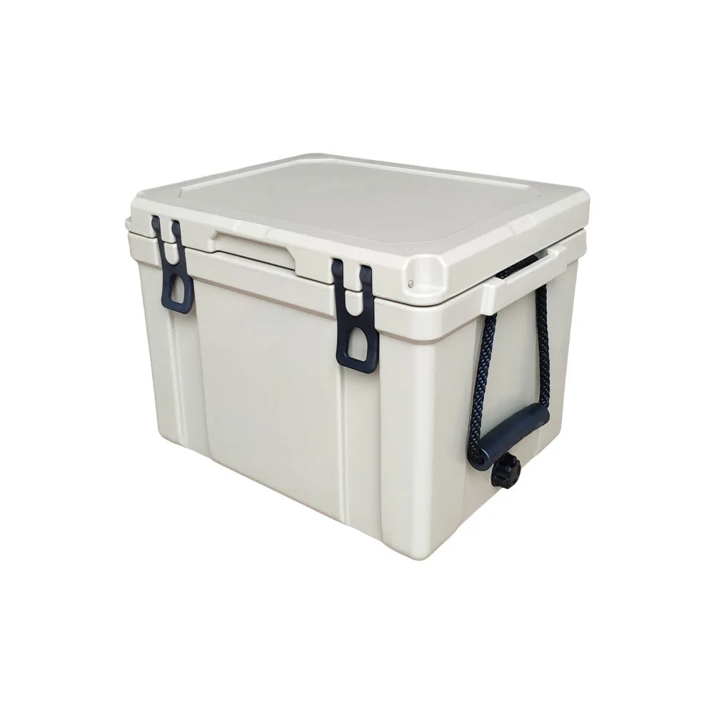 Ice 27 14 26 45 L Wheeled Durable Food Grade Materials Long Time Insulation Portable Beer Cooler Box