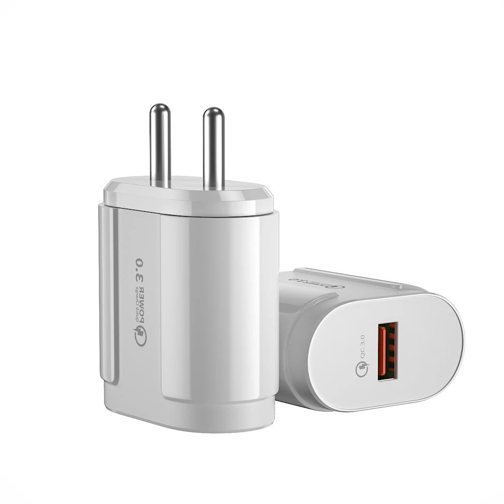 18W 3Amp QC 3.0 USB Wall Charger Travel Charger Fast Mobile Phone Charger
