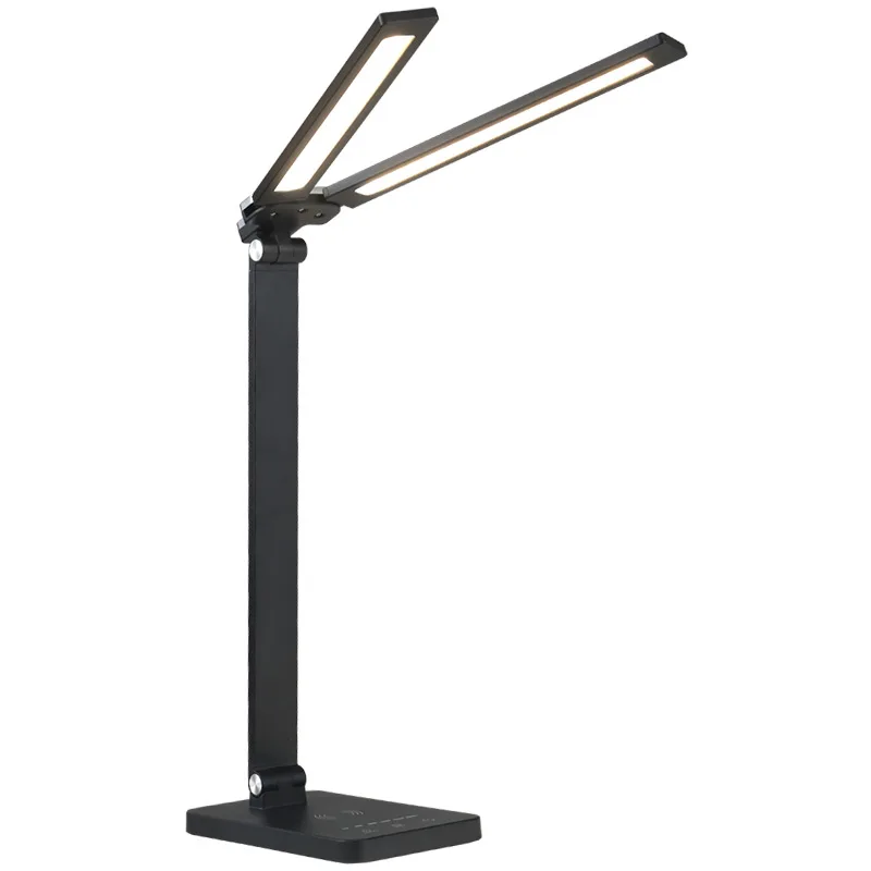 Multifunctional G Shape 256 RGB USB Atmosphere LED Smart Light Lamp With Wireless Charger BlueTooth Speaker Alarm Clock For Home