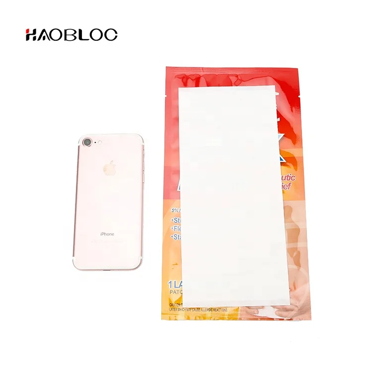 First aid herbal plasters muscle peppermint oil pain relief patch