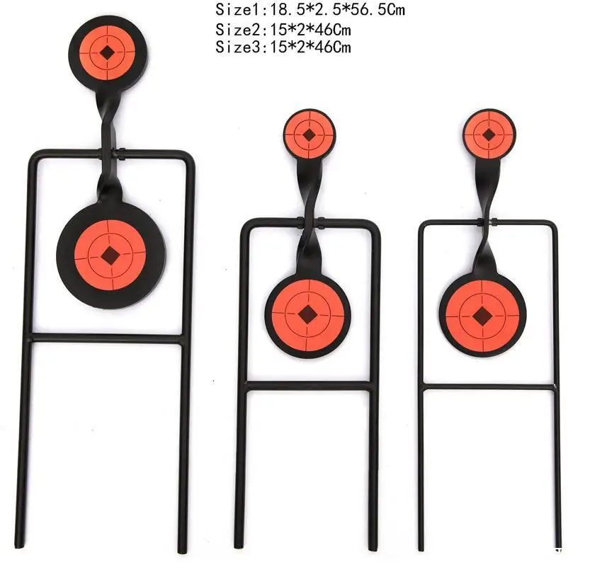 Small Spinner Air Gun Target Screwed-Type Steel Plinking Target Slingshot Target