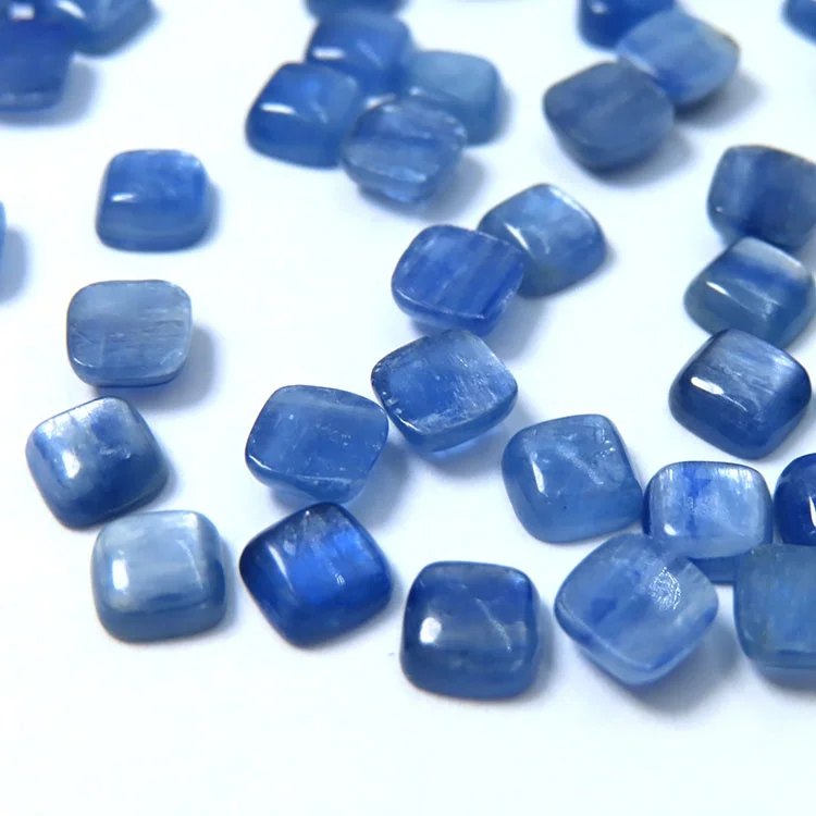 Good quality 5mm natural loose gemstone kyanite gemstones blue kyanite beads gems for jewelry making