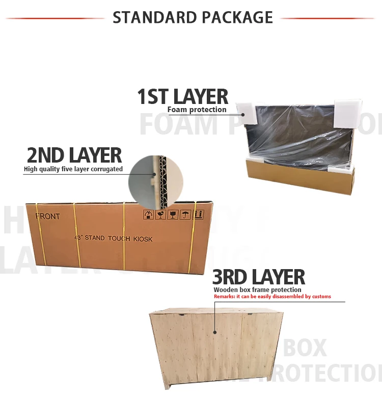 43 55 Inch Horizontal/Wall Mount/Floor Standing Advertising Highlight Indoor Small Lcd Display