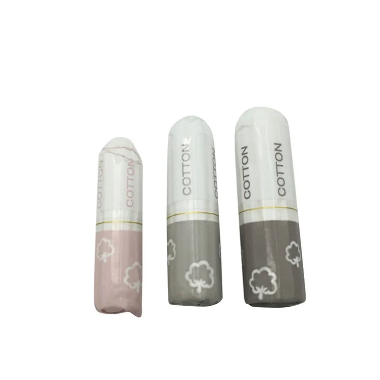 
Organic tampons with applicator 100% pure organic cotton made customized packages 