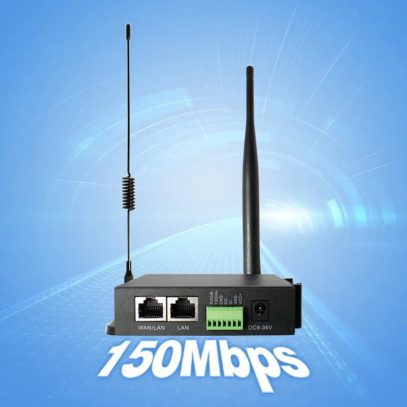 RTS Oem Industrial 3G 4G Lte Router Mt7628 150Mbps Openwrt 4G Cellular Cpe Wireless Router With Sim Card Slot With Guide Rail