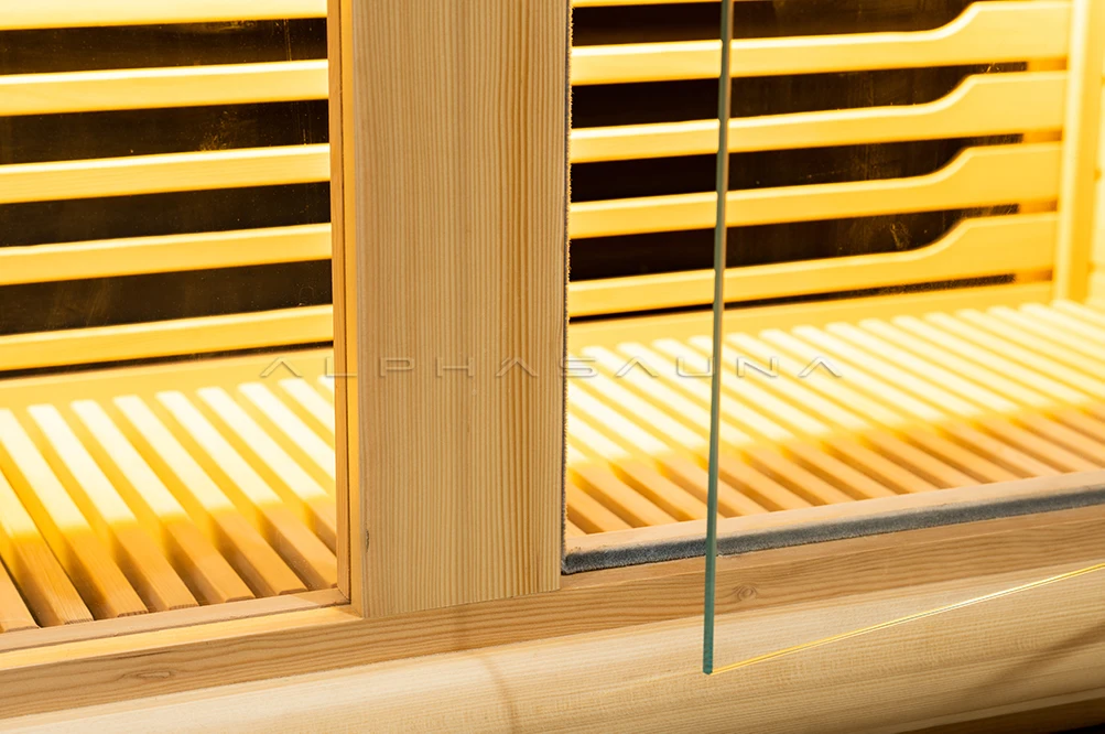 Sauna Suppliers Hot Sale Square Led Infrared Sauna For Home