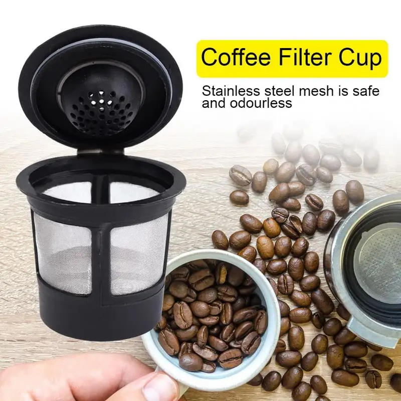 2023 High quality Color Reusable Coffee Capsule Single Cup Filter Simple Coffee Filter