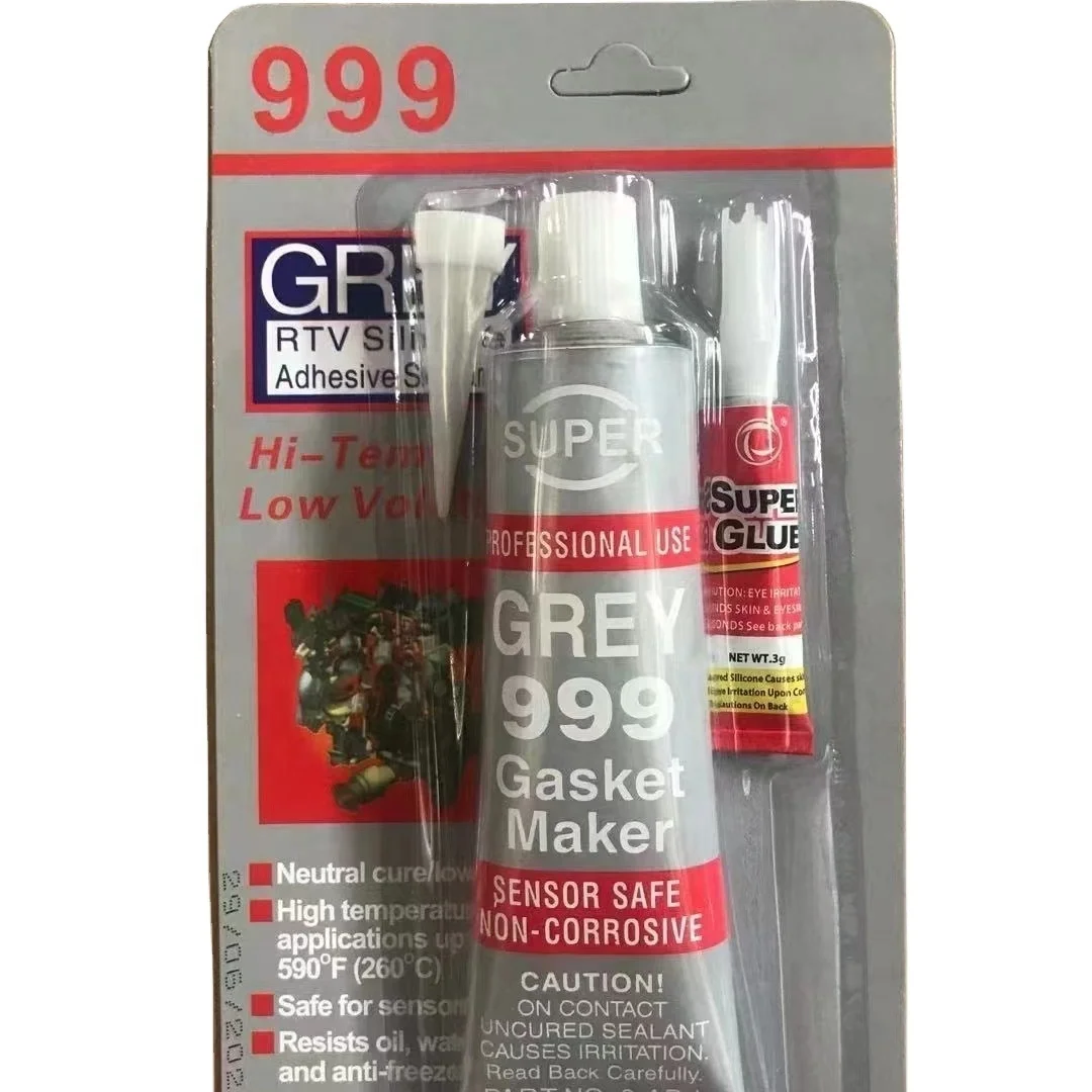 Mega Grey RTV Silicone Gasket Maker Permatex gasket maker rtv neutral silicone sealant abr o 999