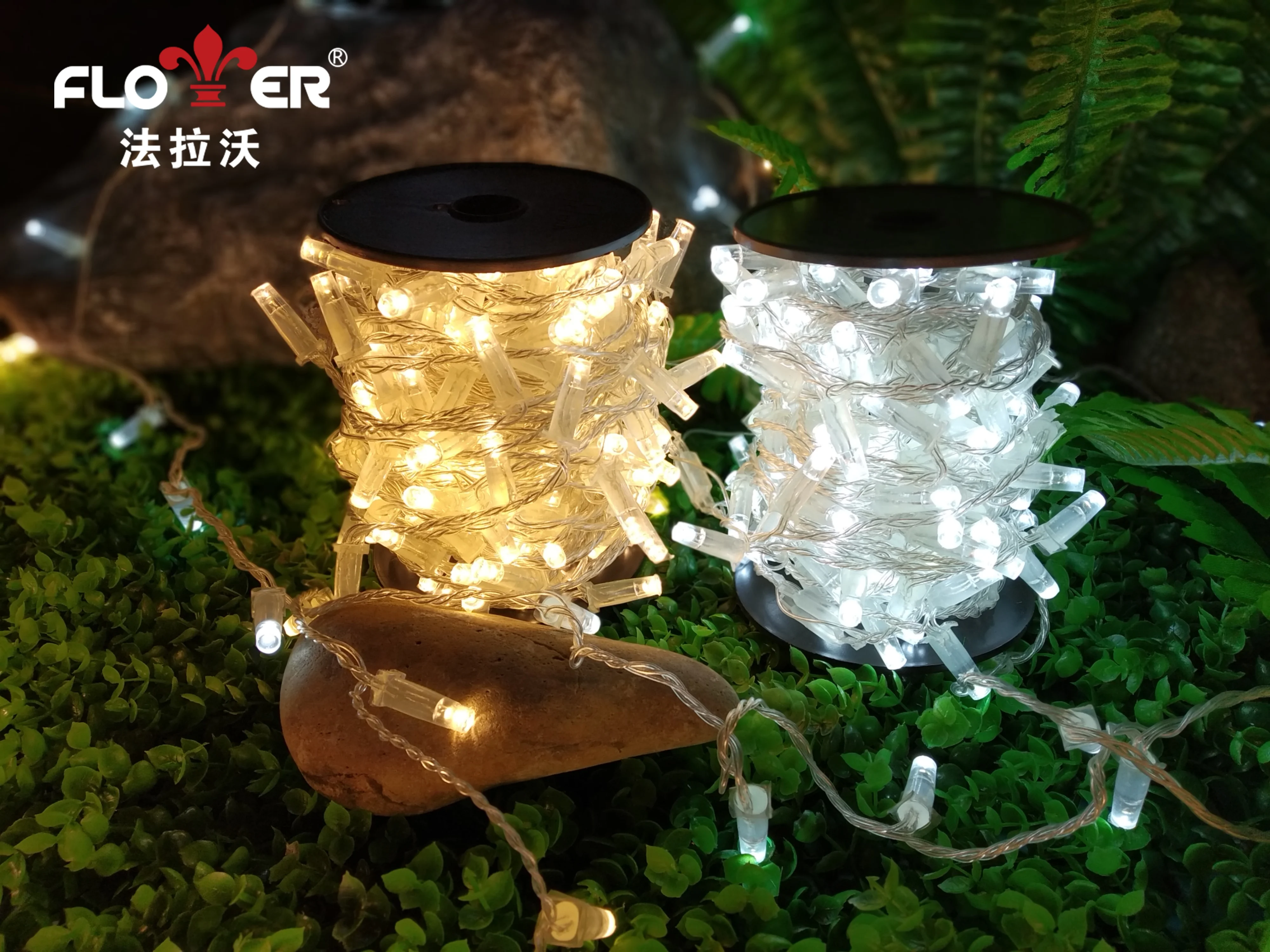 IP68 waterproof outdoor decoration LED light string for Christmas landscape lighting project