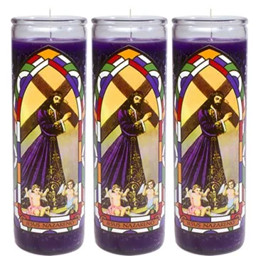 Church Candle Set Church Seven Candle Alter Church Catholic Religious Candles