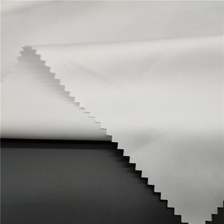 
Wholesale White fabric microfiber-breathable-waterproof-fabric polyester microfiber fabric for sublimation printing 