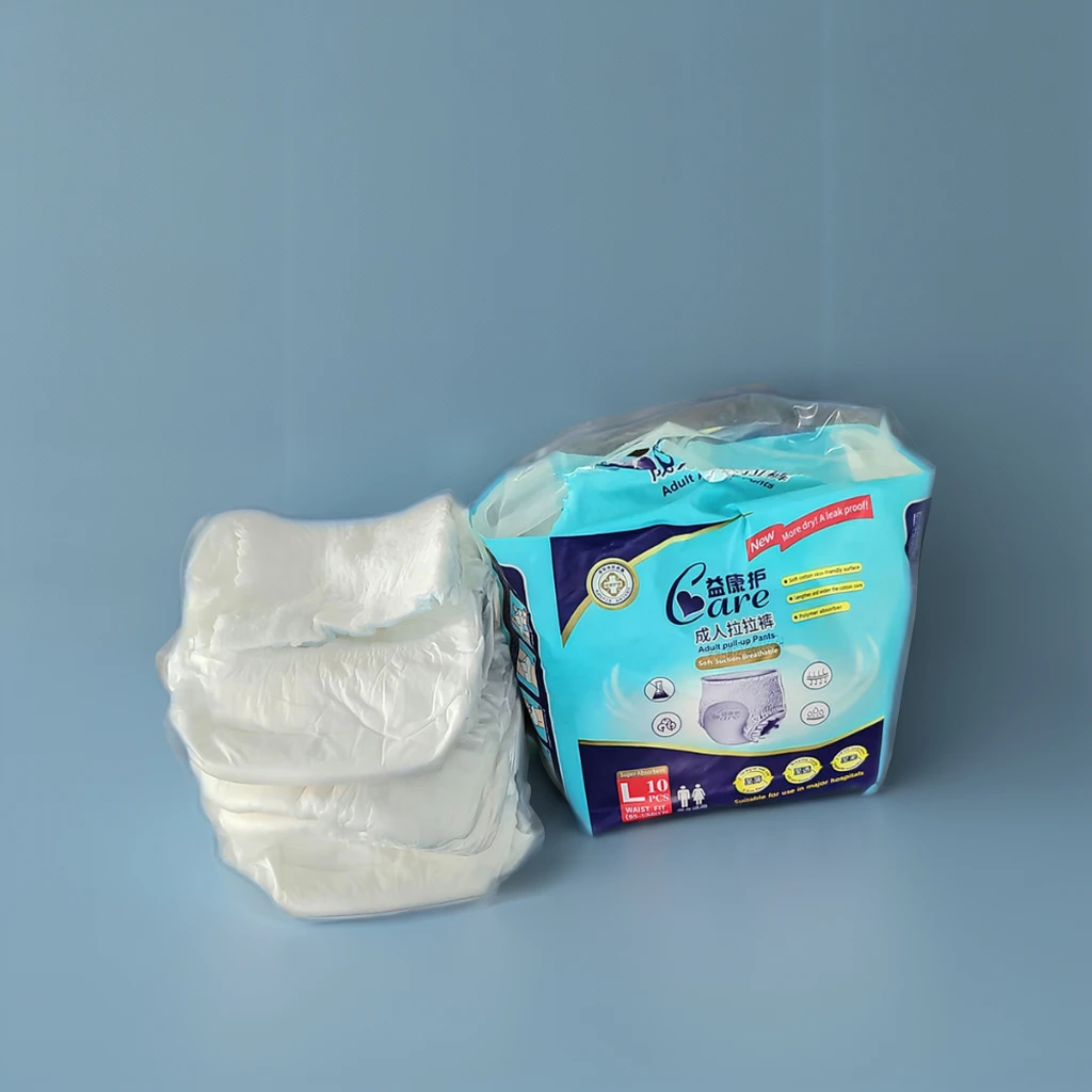 Diapers for Adults Thick Disposable Printed Nappy with Maximum Absorbency Poopy Content