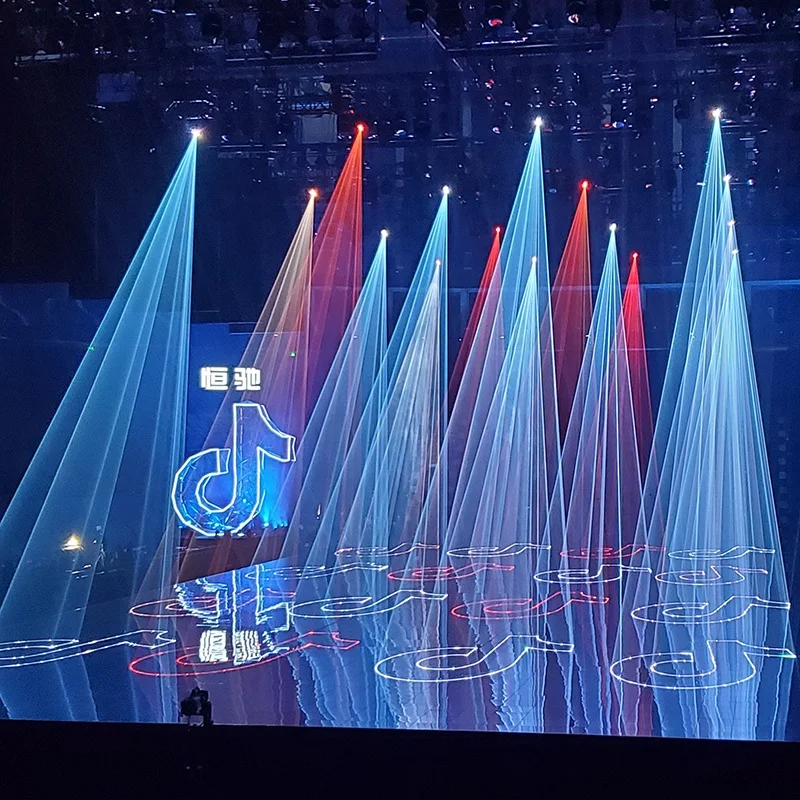 Hot Sale 12W Moving Head Laser Disco Light Stage Dj Disco Full Color Laser Light Projector