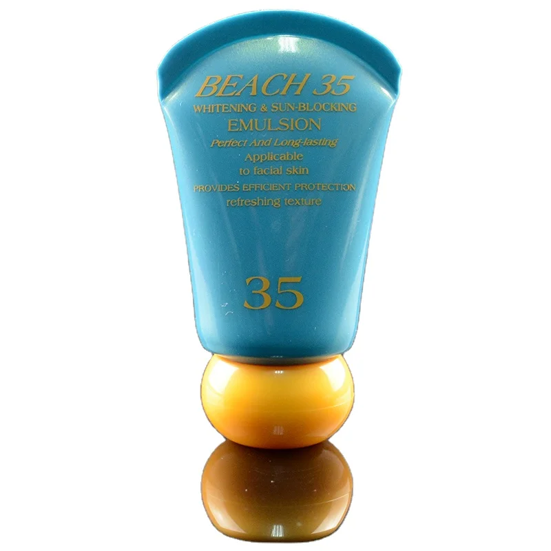 Sunscreen Cream Tube Cosmetic Soft Tube Empty Plastic Factory Wholesale 30ml 50ml 60ml 75ml Domed Screw Cap Custom Color Round