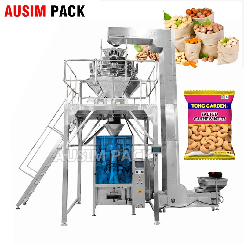 Factory Hot Sale Automatic Wood Pellet And Chocolate Bar Packaging Machine With Auger Filler Granule Function
