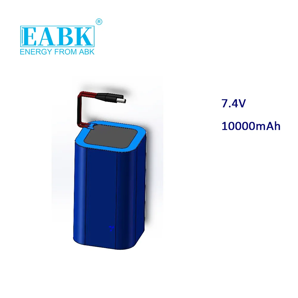 Литиево-ионный 18650 Аккумулятор 7 4 В 10А · ч 10000 мАч